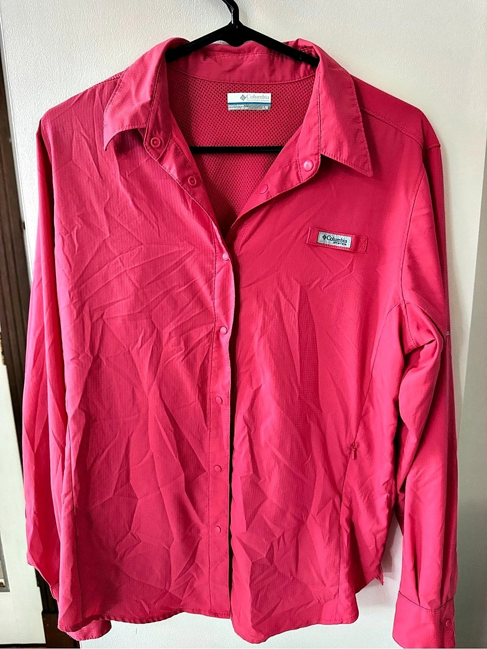 Columbia Women's PFG Tamiami II Long Sleeve Shirt PFG Tamiami II Pink Utility